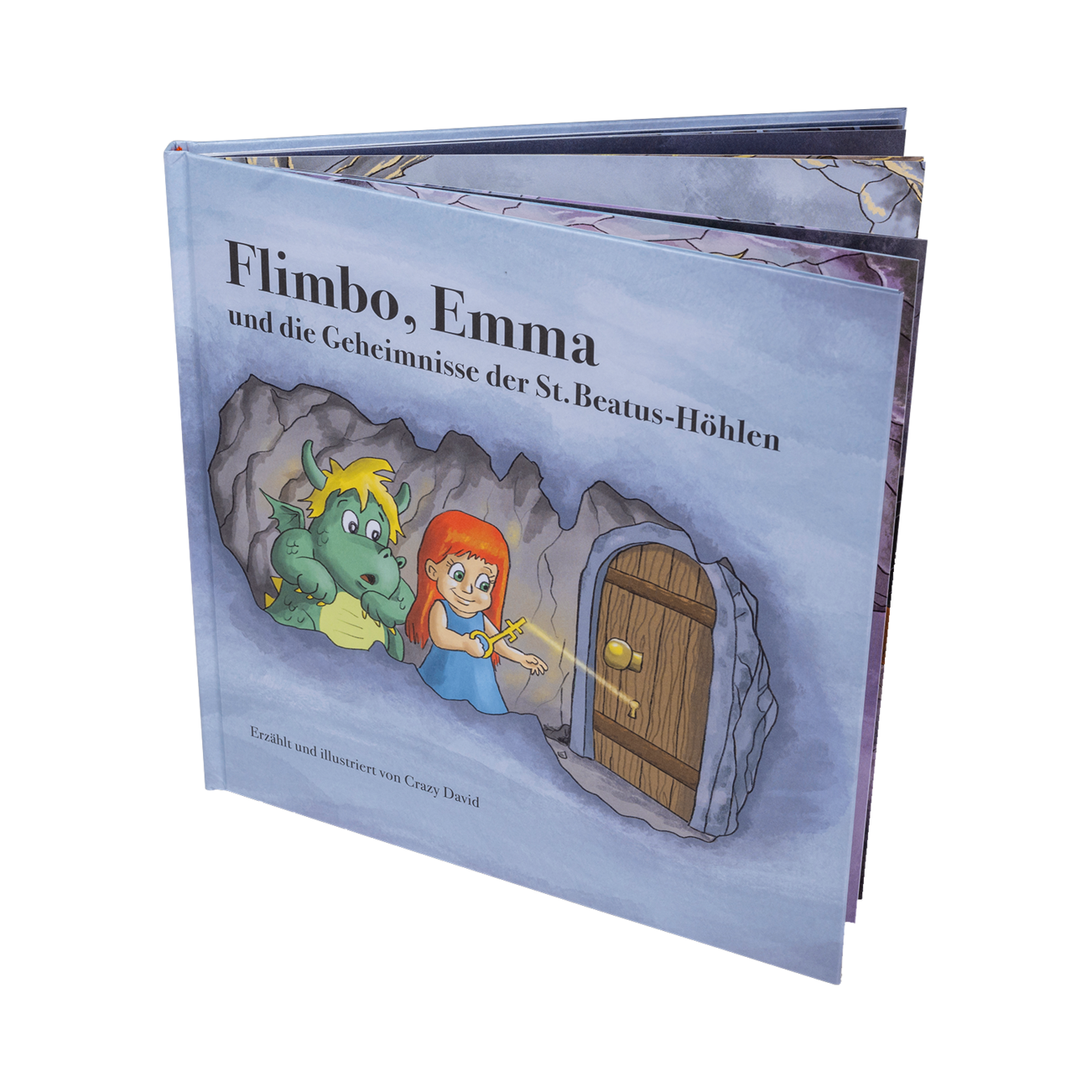 Kids book «Flimbo, Emma und die Geheimnisse der St.Beatus-Höhlen»